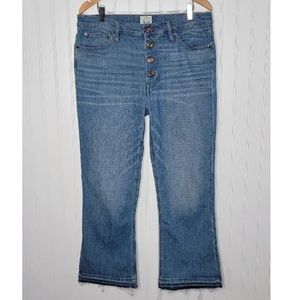 J Crew Billie Demi Boot cut jeans